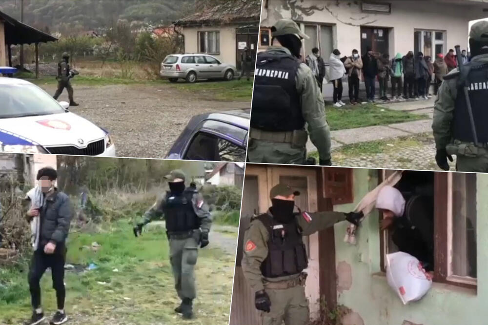 POLICIJSKA AKCIJA U BANJI KOVILJAČI: Žandarmerija traga za ilegalnim migrantima, krili se u napuštenim objektima VIDEO