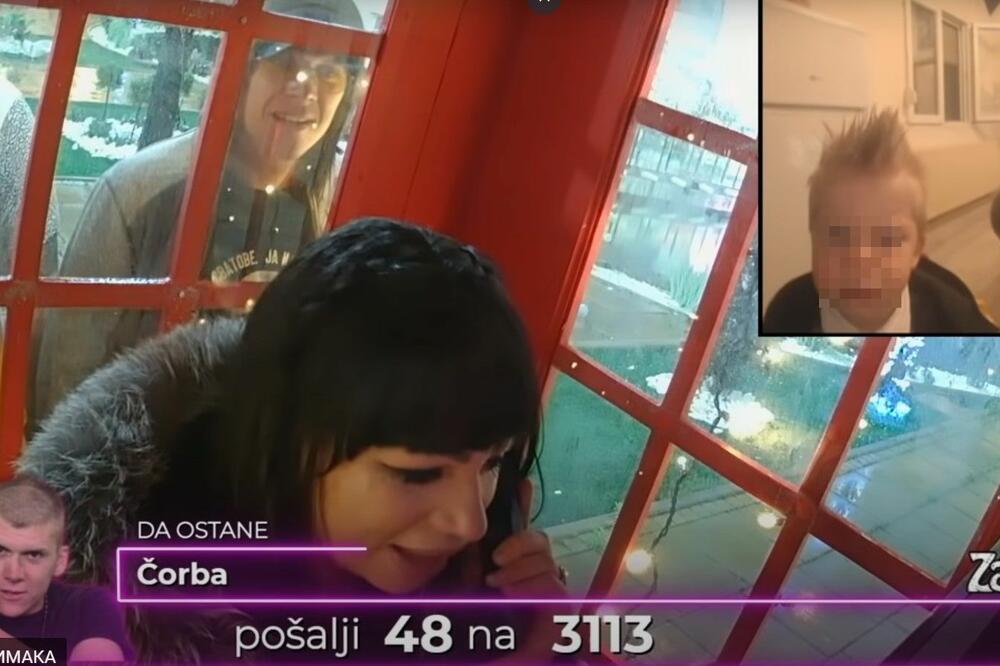 EMOTIVNI SUSRET MILJANE I MALOG ŽELJKA! Kulićeva zajecala na sav glas kad je videla SINA, on je pitao što PLAČE! (VIDEO)