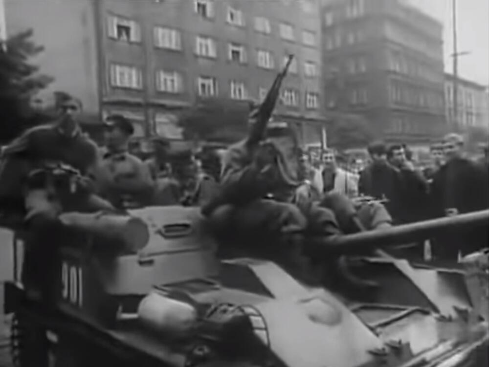 Operacija Dunav, čehoslovačka, invazija, Prag, 1968.