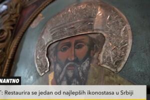 REKONSTRUIŠE SE JEDAN OD NAJLEPŠIH IKONOSTASA U SRBIJI: 200 godina stare ikone od zlata i srebra dobijaju novi sjaj