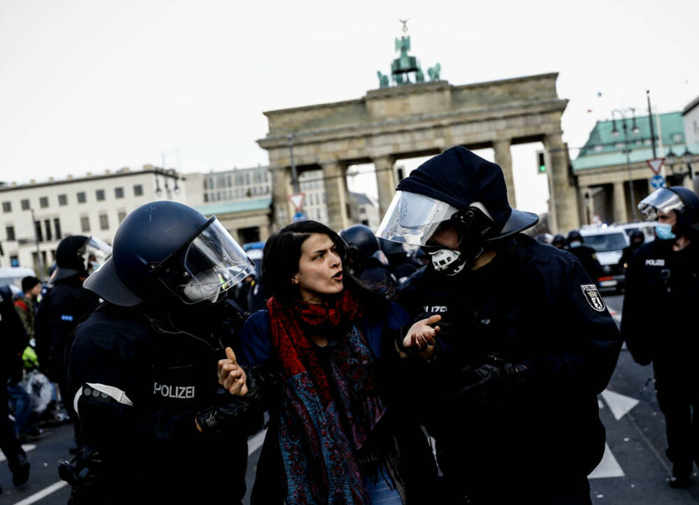 Berlin, protest, Nemačka