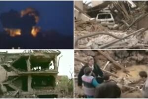 DANAS JE GODIŠNJICA NATO BOMBARDOVANJA SRPSKE HIROŠIME: Slike uništene Surdulice ne blede ni posle 22 godine (VIDEO)