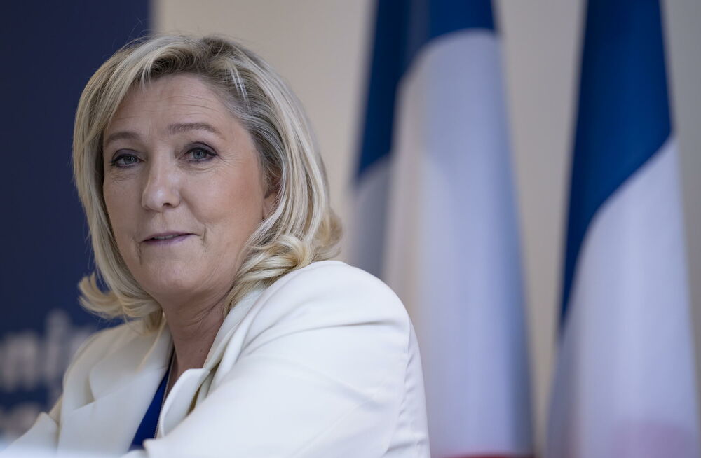 Dala podršku generalima... Marin le Pen,  liderka Nacionalnog saveza