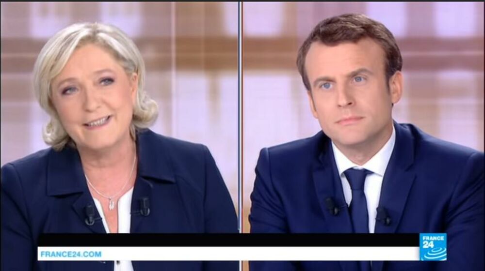 Mari Le Pen, Emanuel Makron, izbori, Francuska