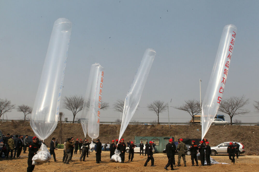 Južna Koreja, baloni