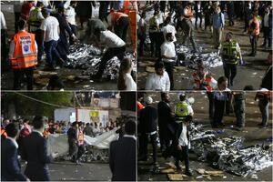 NOVE SLIKE HORORA U IZRAELU: U stampedu na verskom festivalu stradalo 44, povređene stotine FOTO, VIDEO