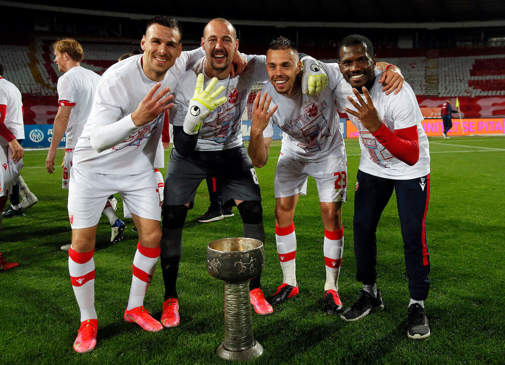 Milan Borjan, Crvena zvezda