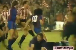 DAN KADA JE MARADONA BIO BRUS LI! Pre tačno 37 godina izbila je jedna od najbrutalnijih tuča u istoriji fudbala VIDEO