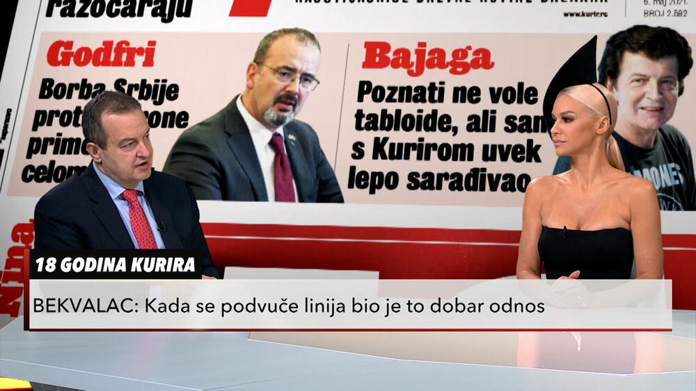 Ivica Dačić, Nataša Bekvalac, Usijanje dana