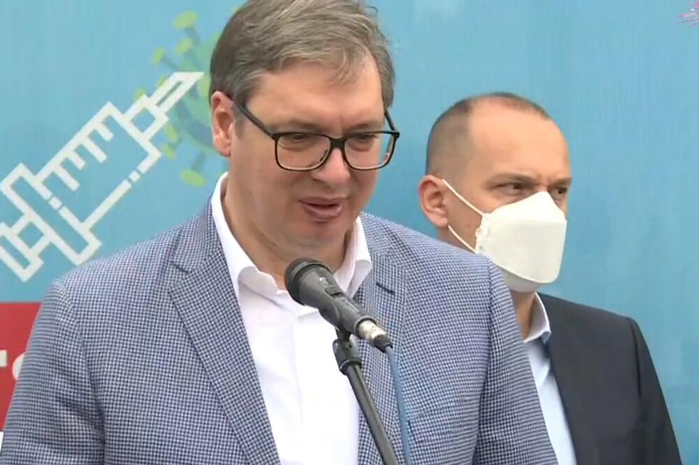 PREDSEDNIK VUČIĆ: Takmičimo se sa svima! Vakcinacija je bitna da Srbiju pomeramo brže od drugih