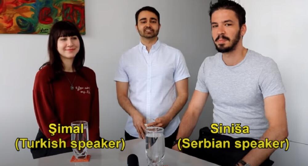 Turci, Srbi, reči