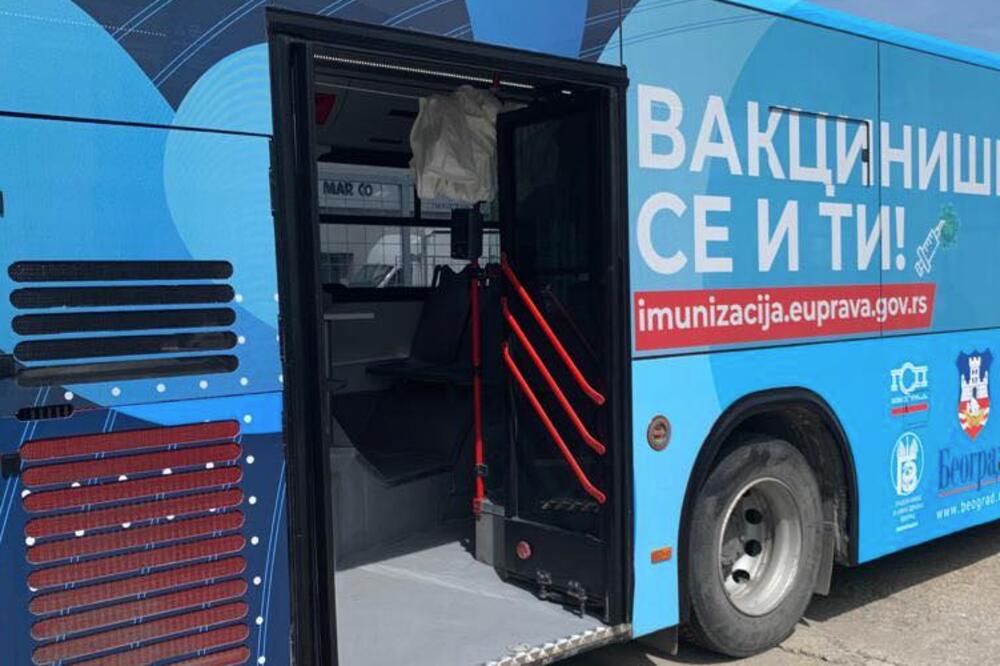 ISKORISTI PRILIKU, VAKCINIŠI SE I TI: Autobus za vakcinaciju danas u opštini Stari grad
