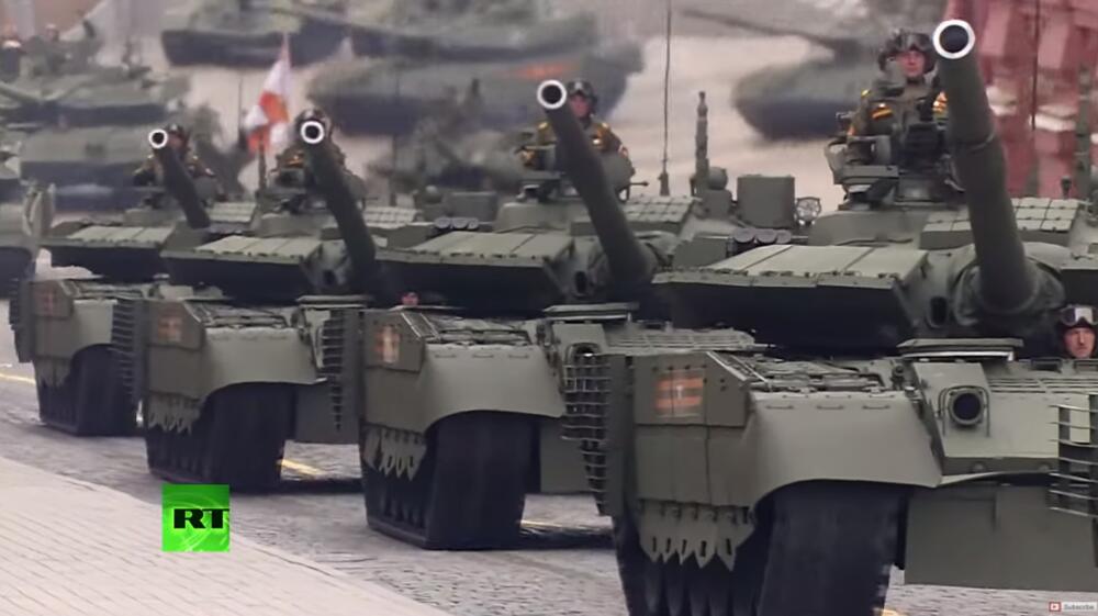 Tenkovi, Parada pobede, Moskva