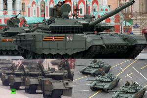 ŠTA JE PRIKAZANAO NA PARADI U MOSKVI: Tenkovi T-90M i T-80BVM ponovo u fokusu NATO pakta!