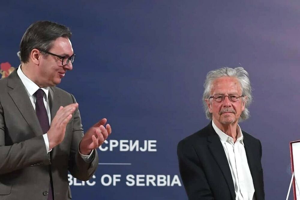 Aleksandar Vučić, Peter Handke
