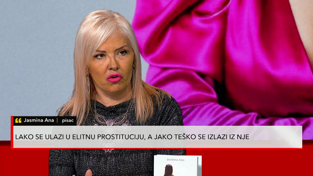 Redakcija, Jasmina Ana, elitna prostitucija