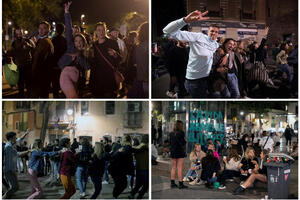VESELO NA ULICAMA BARSELONE Popularne masovne pijanke nakon 6 meseci vanrednog stanja, policija rasterala 9.000 ljudi FOTO, VIDEO