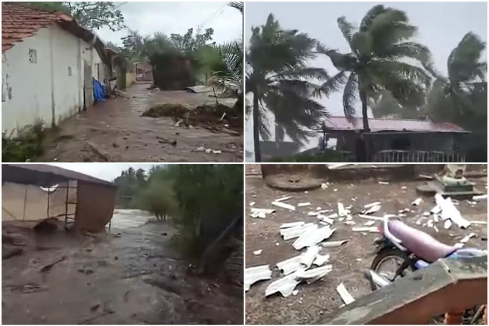 SNAŽAN CIKLON U INDIJI: U poplavama nastradalo najmanje šest ljudi VIDEO