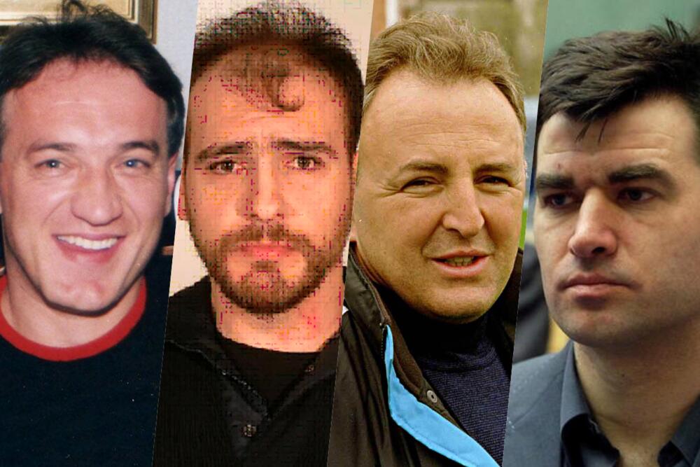 Željko Ražnatović Arkan, Milorad Ulemek Legija, Goran Vuković, Luka Bojović, Dušan Spasojević
