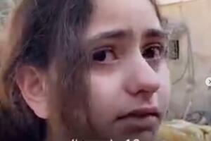 KAKO OVO DA POPRAVIM, IMAM SAMO 10 GODINA? Snimak uplakane 10-godišnje devojčice iz Gaze prikazuje sav užas rata na Bliskom istoku