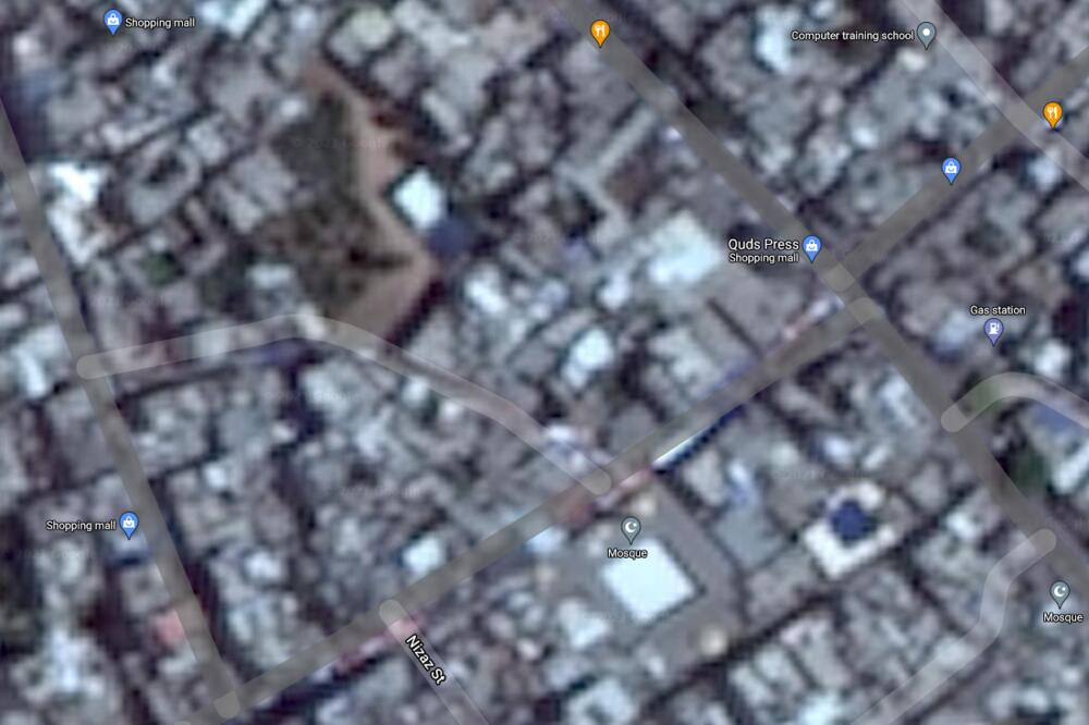 VAŽAN FAKTOR IZVEŠTAVANJA SUKOBA: Zašto je područje Gaze i Izraela mutno na Gugl mapi? FOTO
