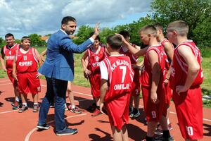 NA NOVOM ZADATKU Udovičić otvorio Mali sajam sporta u Pančevu i posetio sportiste iz Omoljice i OŠ Bratstvo jedinstvo iz Vojlovice