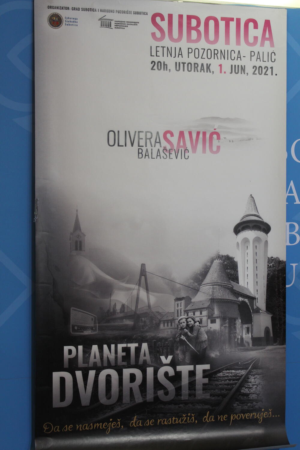 Olivera Balašević, knjiga, Subotica, Planeta dvorište, predstava