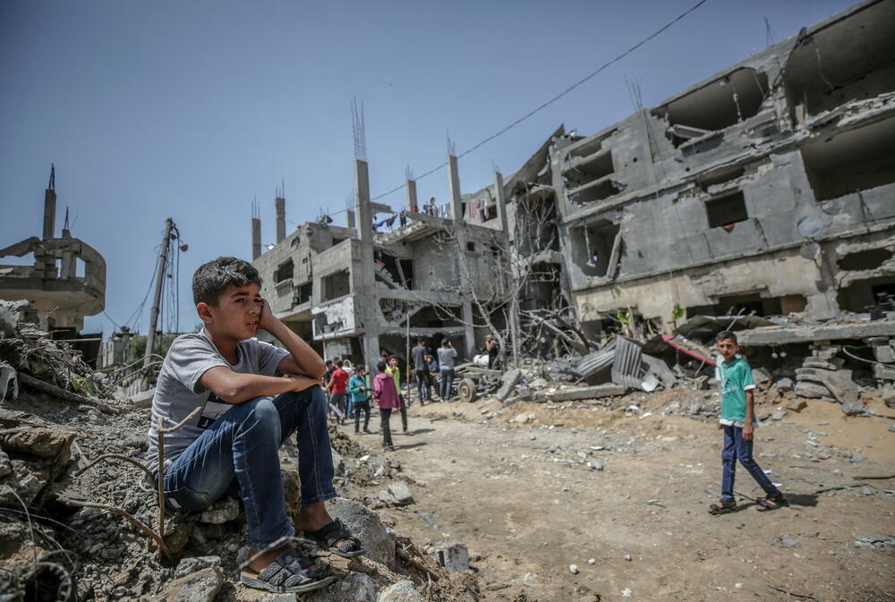 Gaza, ruševine