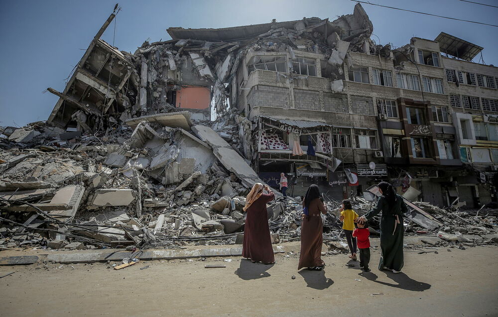 Gaza, ruševine