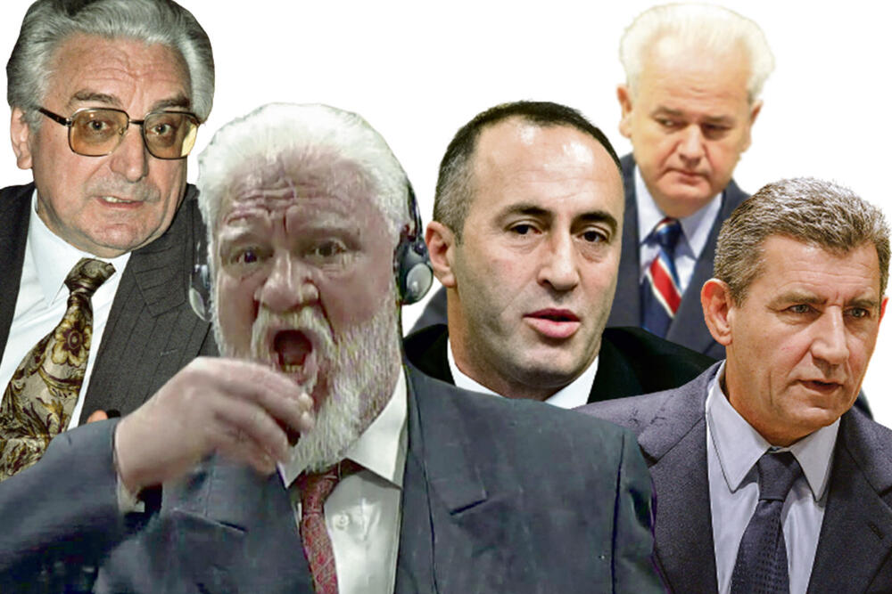Slobodan Milošević, Franjo Tudjman, Slobodan Praljak, Mladen Markač, Ramuš Haradinaj