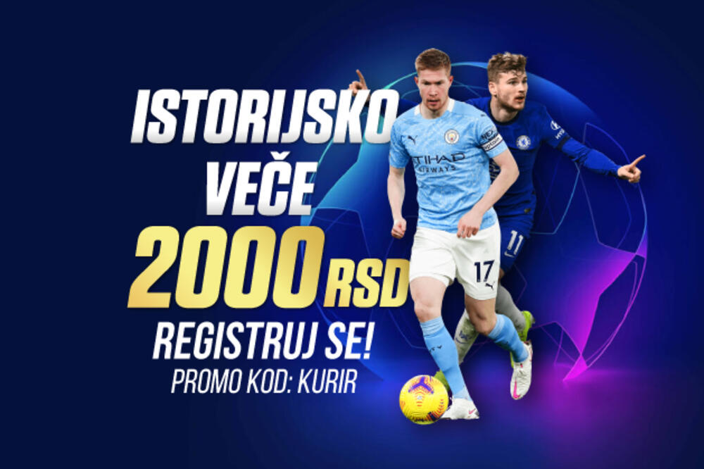 POKLON ZA FINALE – UZMI 2.000 RSD I POGODI KO OSVAJA LIGU ŠAMPIONA