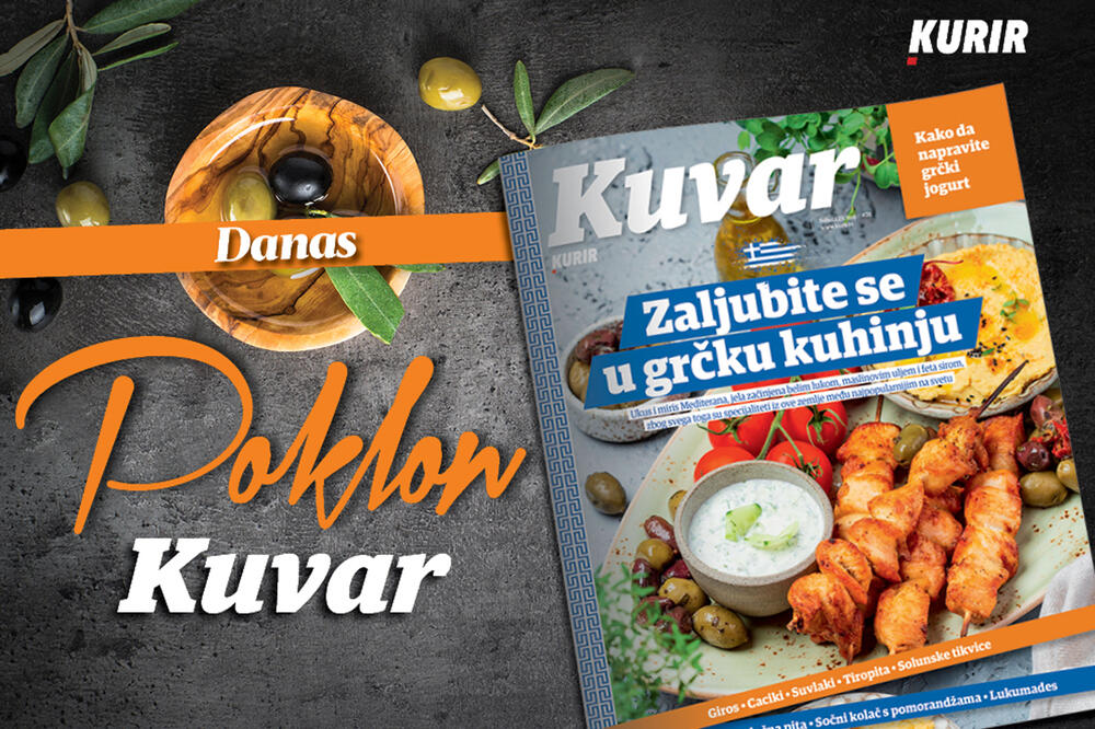 DANAS POKLON U KURIRU! KUVAR: ZALJUBITE SE U GRČKU KUHINJU: Ukus i miris Mediterana