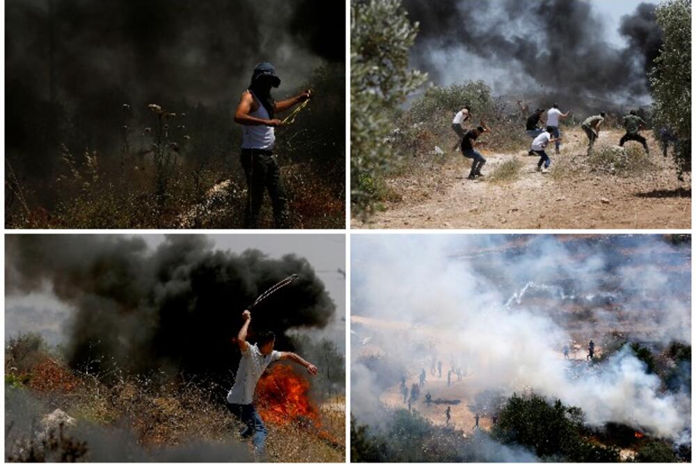 UBIJEN PALESTINAC NA ZAPADNOJ OBALI: Kamneice i zapaljene gume na protestu kod Nablusa! Izraelska vojska otvorila vatru! VIDEO