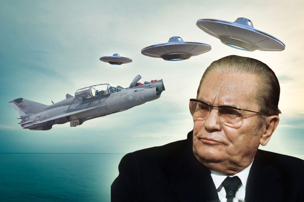 Josip Broz Tito, ufo, nlo, mig 21
