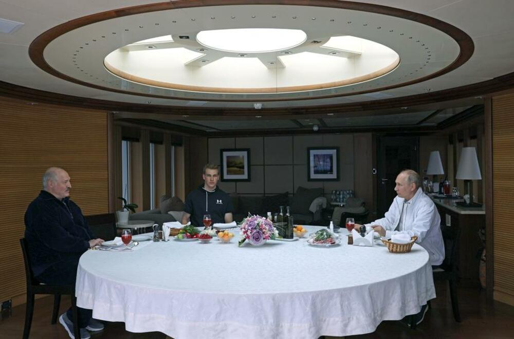 Vladimir Putin, Aleksandar Lukašenko, sastanak, izlet brodom