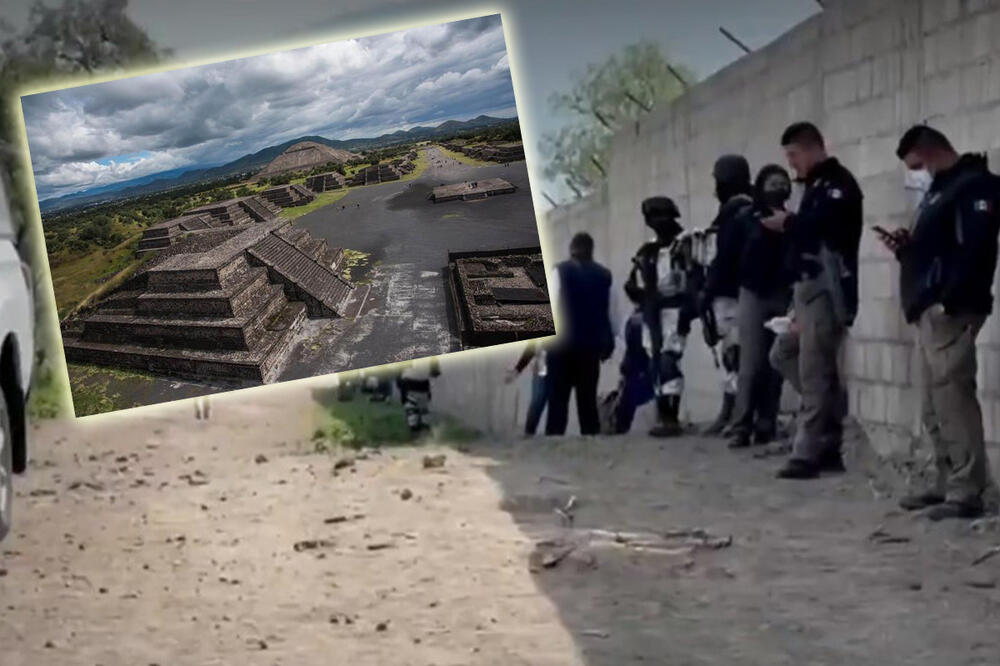 OVAKO SE ŠTITI KULTURNA BAŠTINA: Meksiko poslao nacionalnu gardu na gradilište pored piramida u Teotihuakanu VIDEO