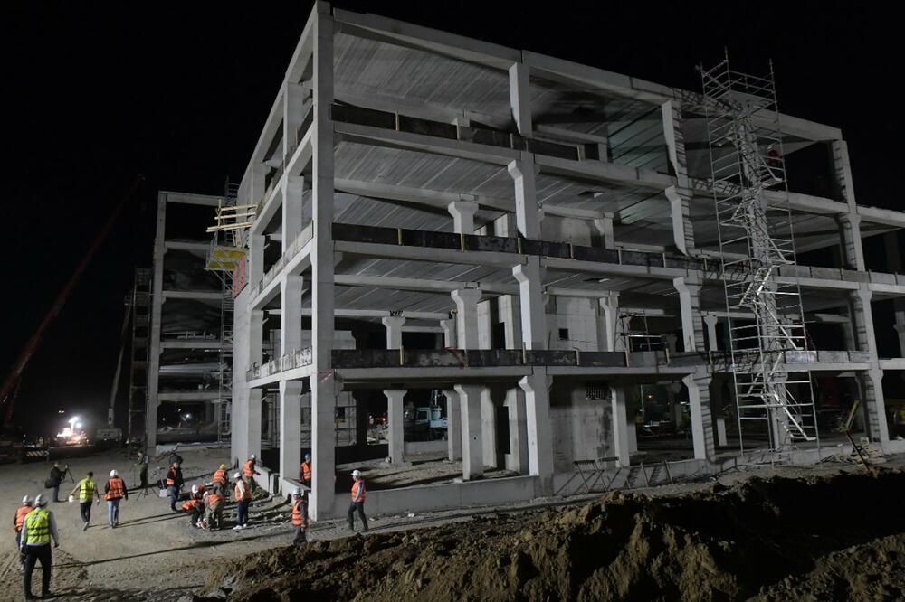 DOBRA VEST: Kovid bolnica u Novom Sadu biće završena pre roka, pogledajte kako napreduju radovi (FOTO)