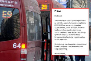 BURA ZBOG SUKNJICE: Prijava protiv vozača gradskog autobusa jer je KRIŠOM SNIMIO mladu putnicu dok je izlazila iz vozila (FOTO)