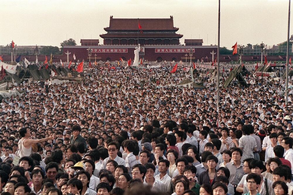 Kina, Tjenanmen, Peking 1989
