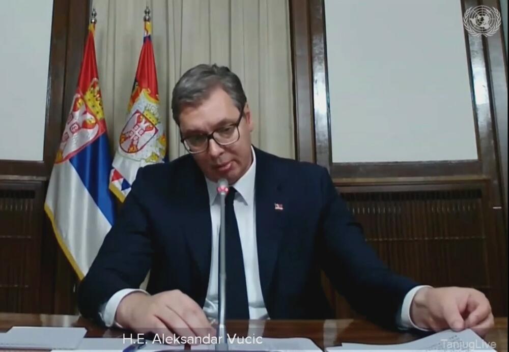 Aleksandar Vučić, sednica Saveta bezbednosti UN