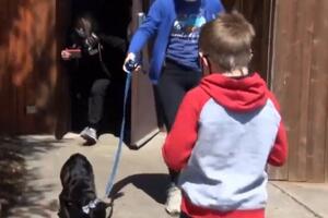 PODVIG OVOG DEČAKA JE UJEDINIO AMERIKU: Mali Brajan (8) nije žalio svoju najdražu imovinu kako bi od smrti spasao psa VIDEO