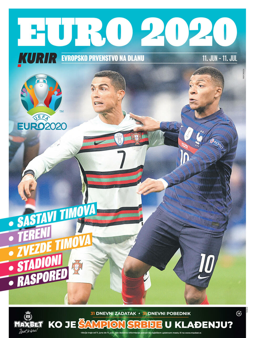 štampano izdanje, Euro 2020 dodatak