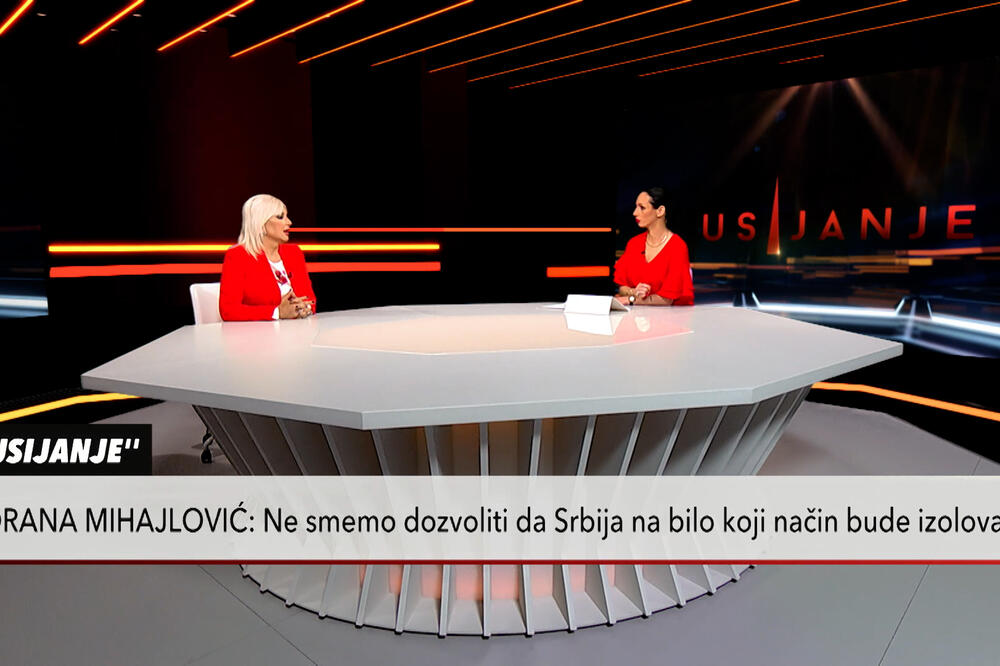 JA SAM PR ZELENE ENERGIJE: Zorana Mihajlović u Usijanju o energetici NE SMEMO DOZVOLITI DA BUDEMO ENERGETSKI IZOLOVANI