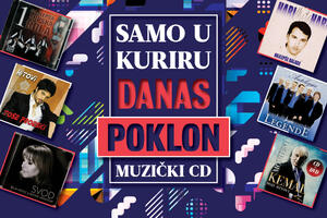 DANAS POKLON U KURIRU! MUZIČKI CD: Potrebno je samo da izaberete Kurir sa onim koji želite