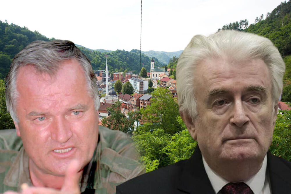 Srebrenica, Radovan Karadžić, Ratko Mladić