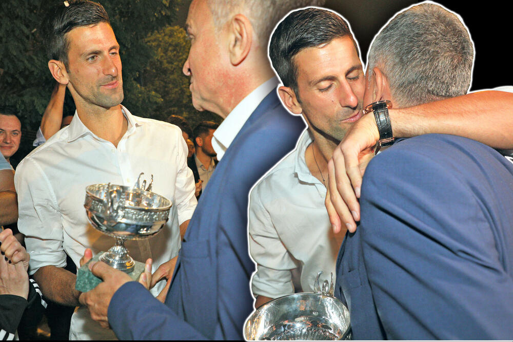 NOLE JE PRIŠAO SRĐANU I DAO MU PEHAR: Rekao je nešto zbog čega bi svaki otac bio PONOSAN! FOTO,