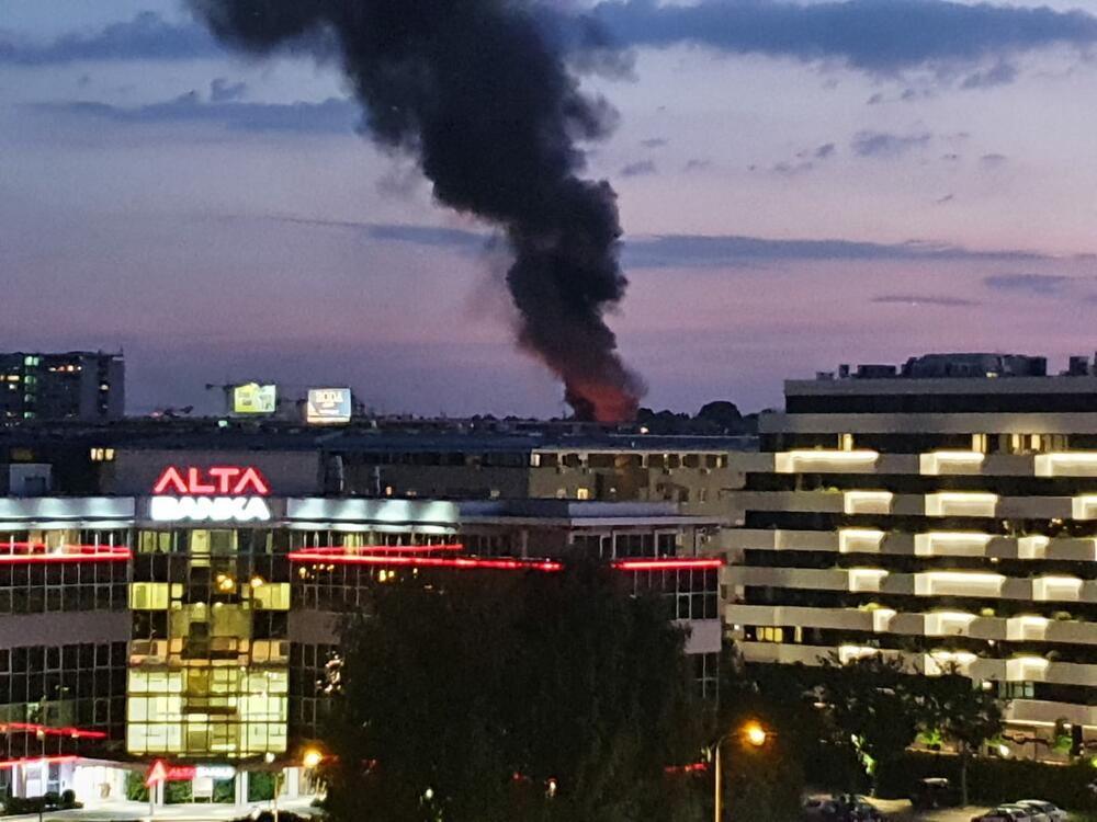 požar, Novi Beograd