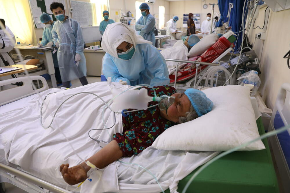 Kabul, bolnica, kovid, pandemija, Avganistan