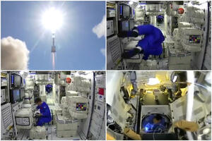 OVAKO IZGLEDA KINESKA SVEMIRSKA STANICA: Trojica astronauta stigla na odredište 7 sati nakon lansiranja letelice Šenžu 12 VIDEO