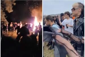 REJV ŽURKA KRENULA PO ZLU: Mladić izgubio ruku, više ljudi povređeno u sukobu sa policijom u Bretanji! VIDEO